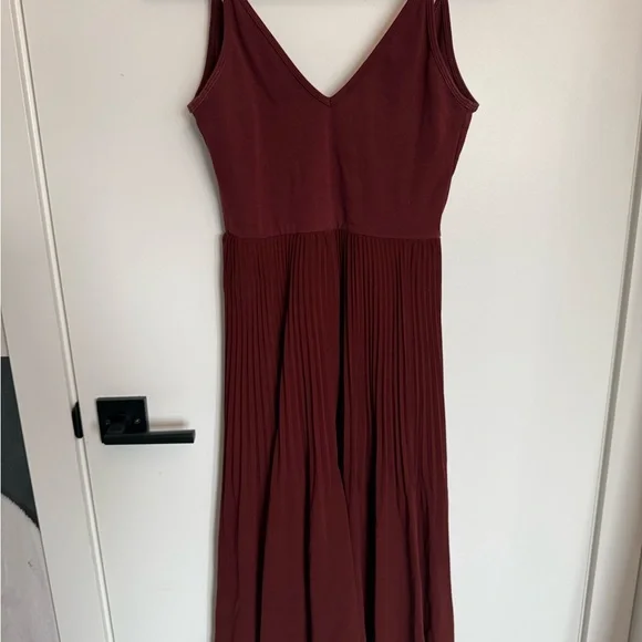 Wilfred Deep Red Maxi Dress - Picture 1 of 3